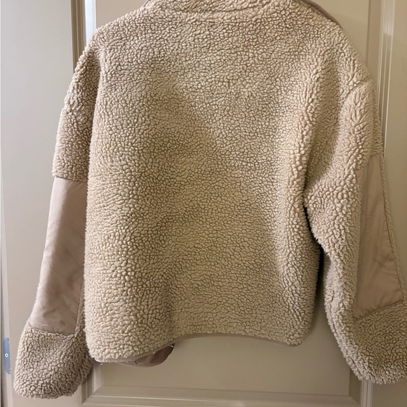 Fabletics Tan Teddy Jacket - Picture 8 of 8